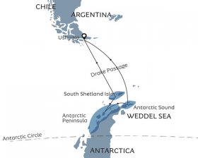 南極半島とウェッデル海クルーズ12日間