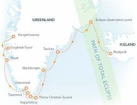 皆既日食：グリーンランド探検クルーズ13日間