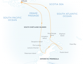 新年を祝う：南極半島クルーズ11日間