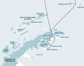 ウェッデル海探検クルーズ12日間