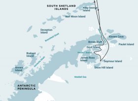 ベースキャンプ：ウェッデル海探検クルーズ13日間