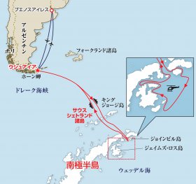 南極エリア