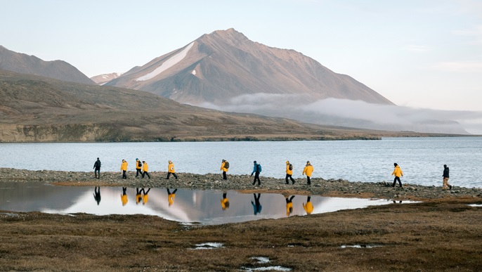 ダンダス湾_カナダ北極旅行