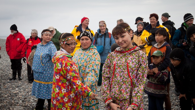 先住民族との交流／北極旅行